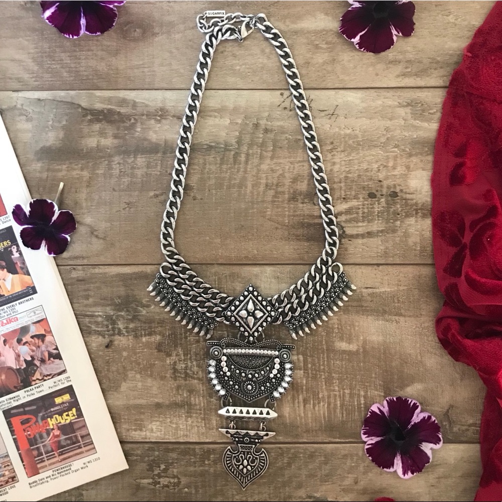 Cleo Rocker Statement Necklace